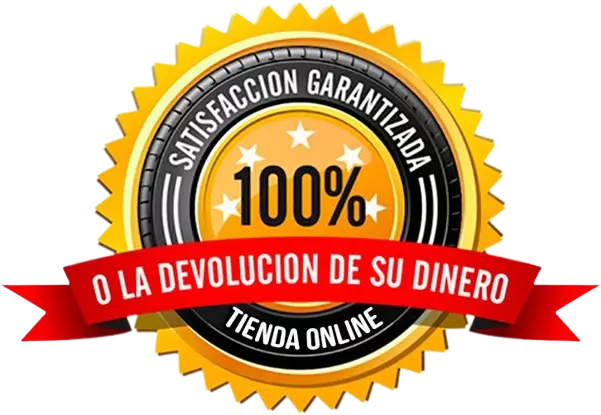 Sello de garantía de satisfacción del 100%
